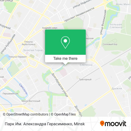 Парк Им. Александра Герасименко map