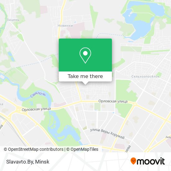 Slavavto.By map