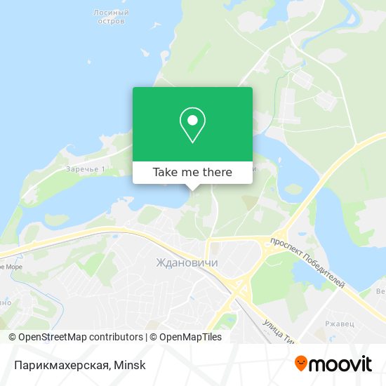Парикмахерская map