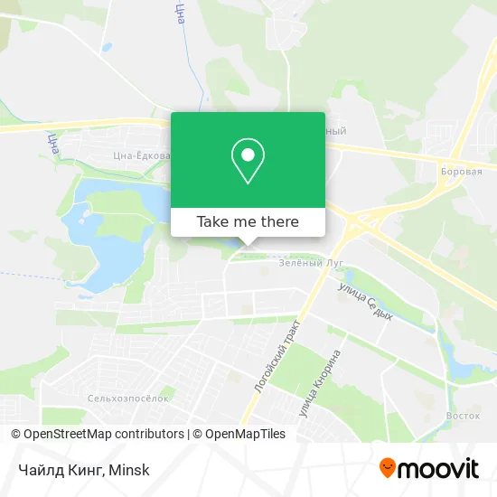 Чайлд Кинг map