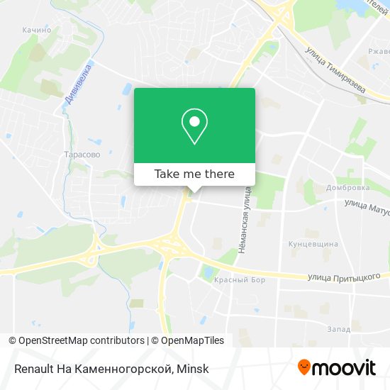 Renault На Каменногорской map