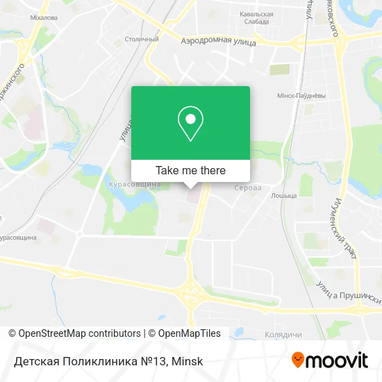 Детская Поликлиника №13 map