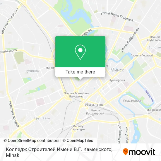 Колледж Строителей Имени В.Г. Каменского map