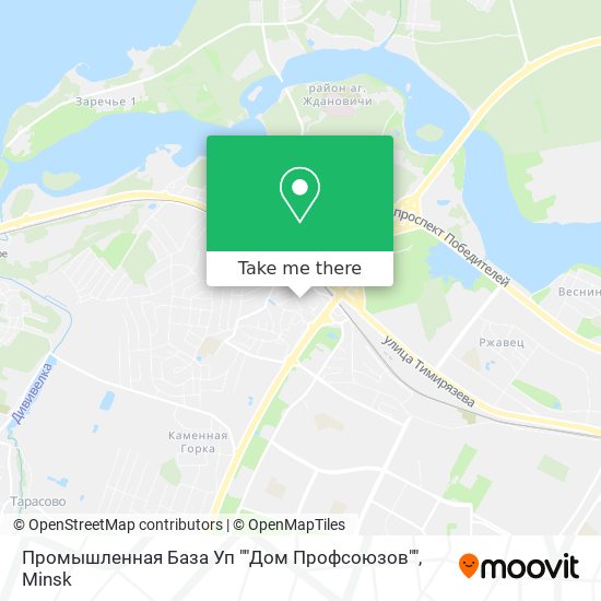 Промышленная База Уп ""Дом Профсоюзов"" map