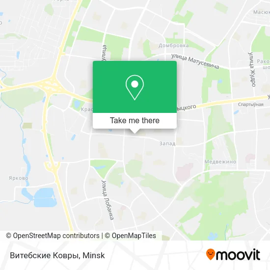 Витебские Ковры map