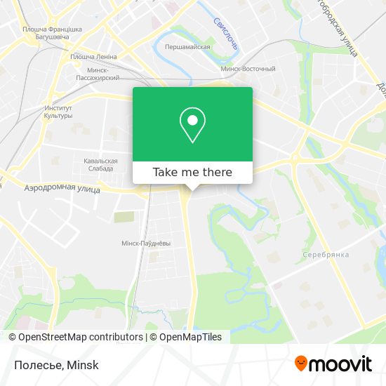 Полесье map