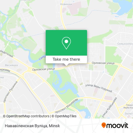 Нававіленская Вуліца map