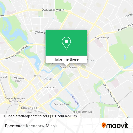 Брестская Крепость map