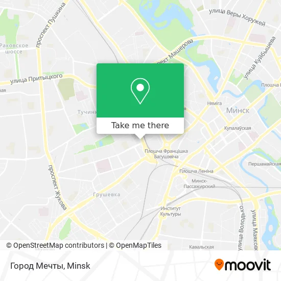 Город Мечты map