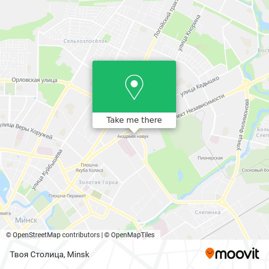 Твоя Столица map