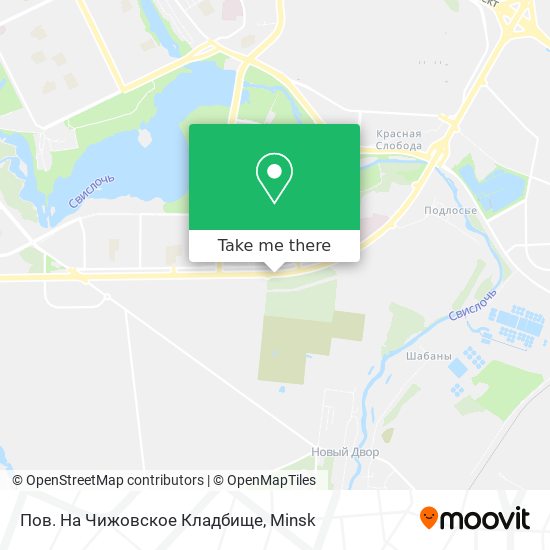 Пов. На Чижовское Кладбище map