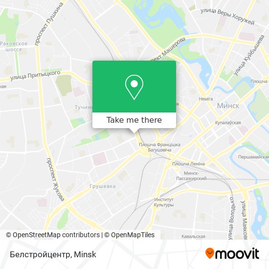 Белстройцентр map