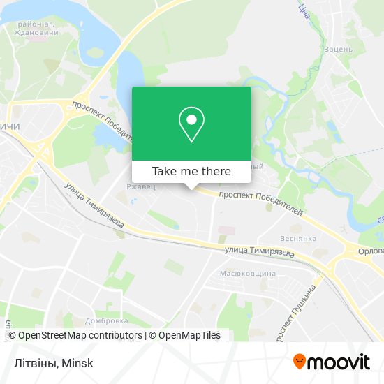 Літвіны map