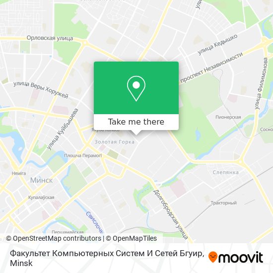 Факультет Компьютерных Систем И Сетей Бгуир map