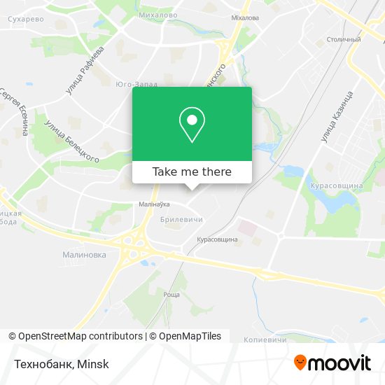 Технобанк map