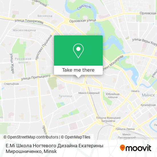 E.Mi Школа Ногтевого Дизайна Екатерины Мирошниченко map