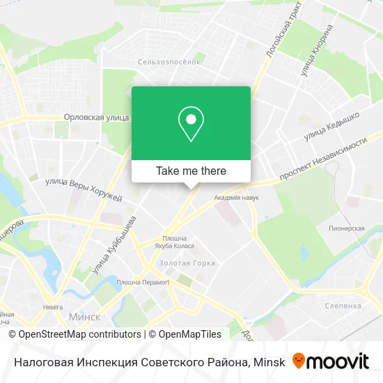 Налоговая Инспекция Советского Района map