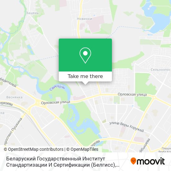 Беларуский Государственный Институт Стандартизации И Сертификации (Белгисс) map