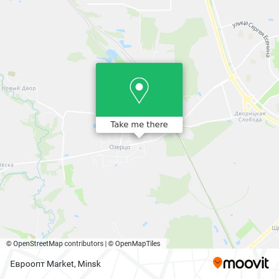 Евроопт Market map
