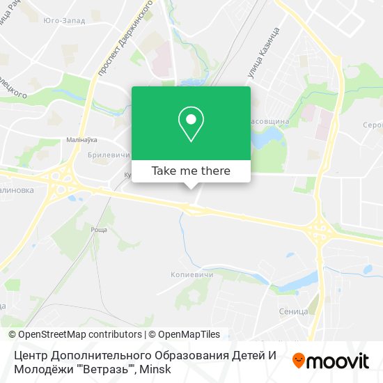 Центр Дополнительного Образования Детей И Молодёжи ""Ветразь"" map