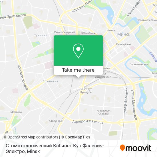 Стоматологический Кабинет Куп Фалевич-Электро map