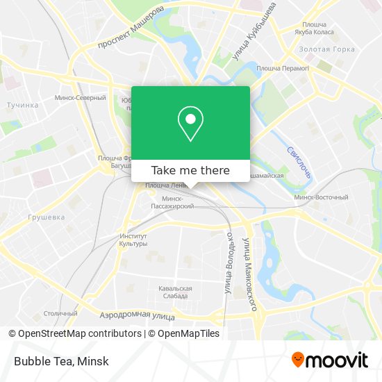 Bubble Tea map