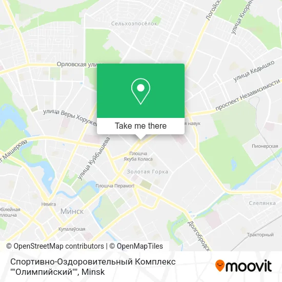Спортивно-Оздоровительный Комплекс ""Олимпийский"" map