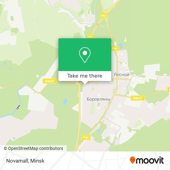 Novamall map