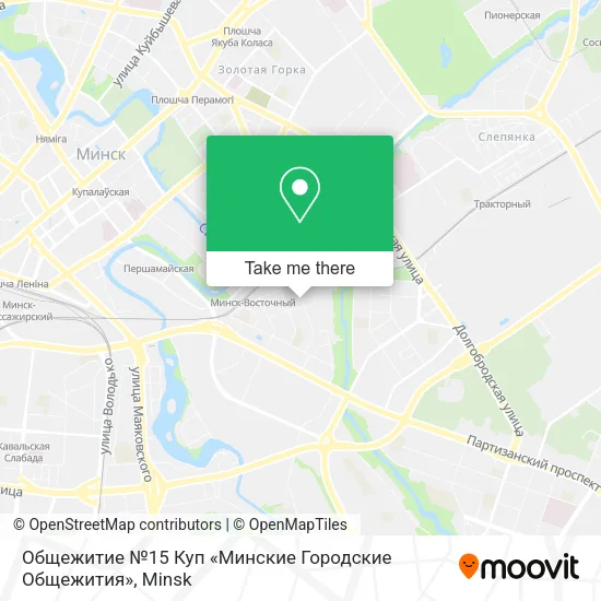 Общежитие №15 Куп «Минские Городские Общежития» map