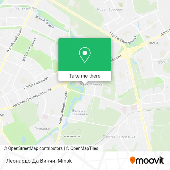 Леонардо Да Винчи map