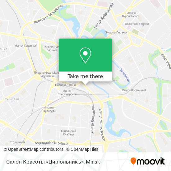 Салон Красоты «Цирюльникъ» map