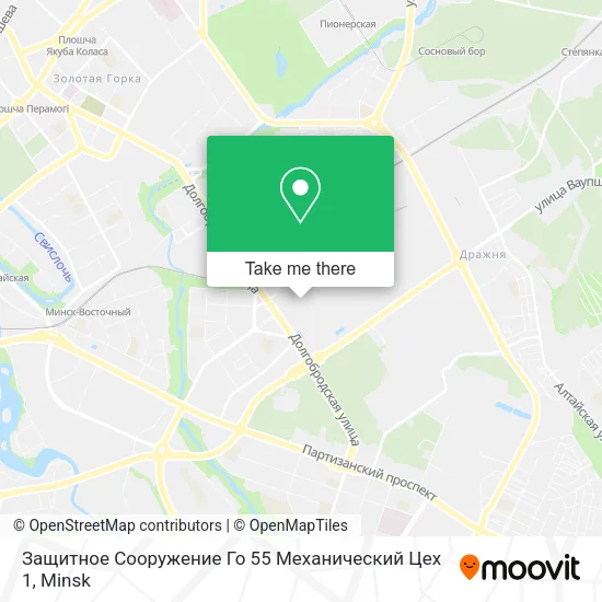 Защитное Сооружение Го 55 Механический Цех 1 map