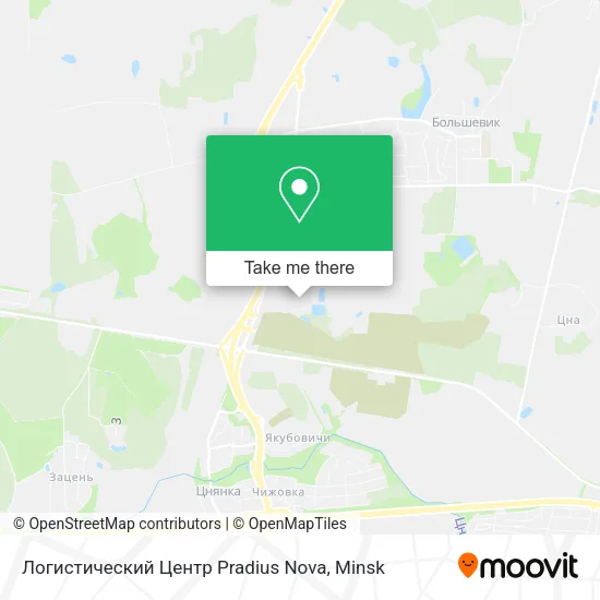 Логистический Центр Pradius Nova map