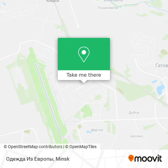 Одежда Из Европы map