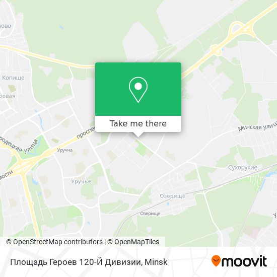 Площадь Героев 120-Й Дивизии map