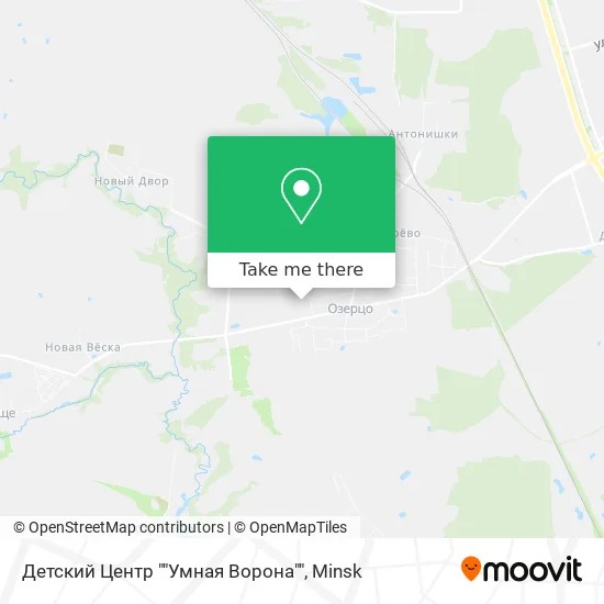Детский Центр ""Умная Ворона"" map