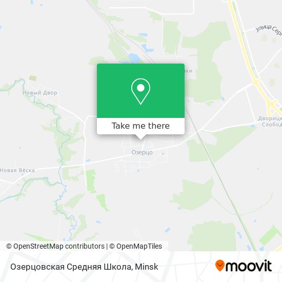 Озерцовская Средняя Школа map