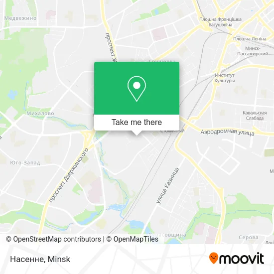 Насенне map