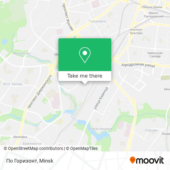 По Горизонт map