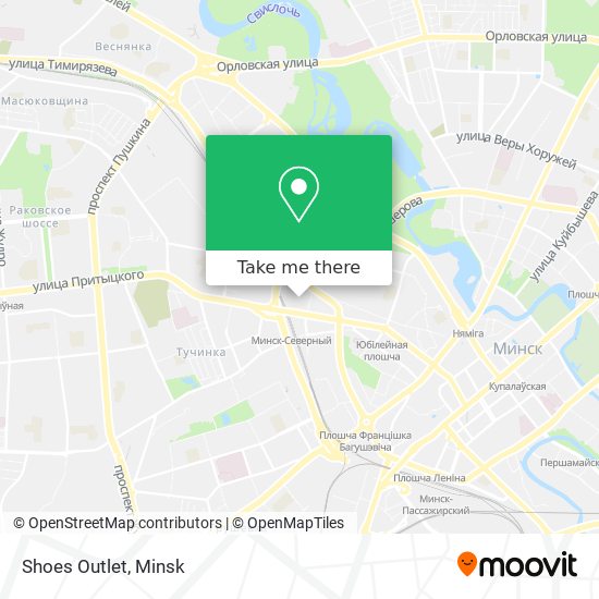 Shoes Outlet map