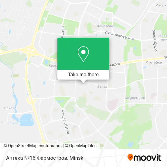 Аптека №16 Фармостров map