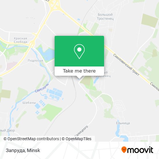 Запруда map