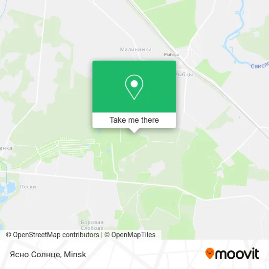 Ясно Солнце map