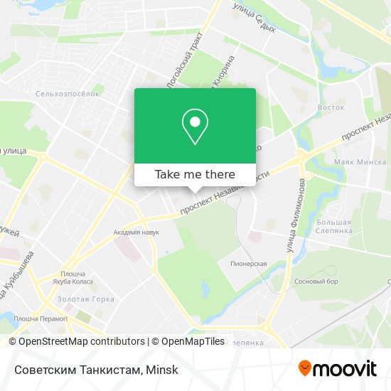 Советским Танкистам map