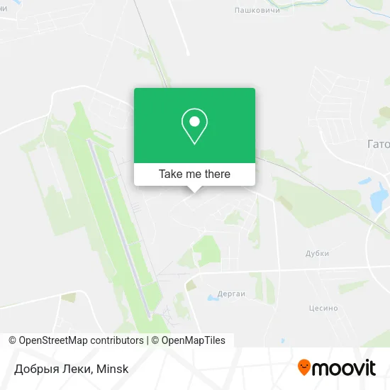 Добрыя Леки map