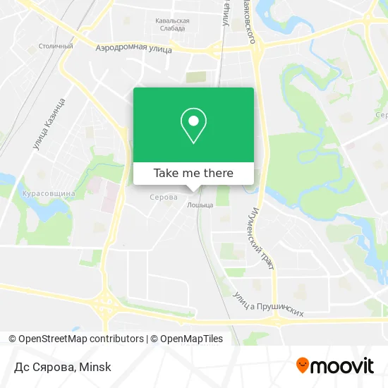 Дс Сярова map