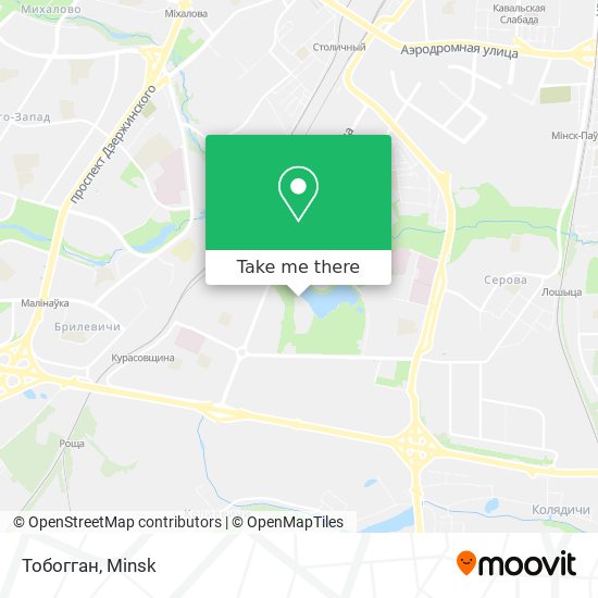 Тобогган map