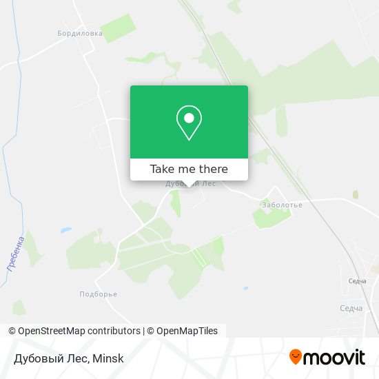 Дубовый Лес map