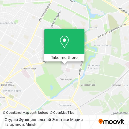 Студия Функциональной Эстетики Марии Гагариной map