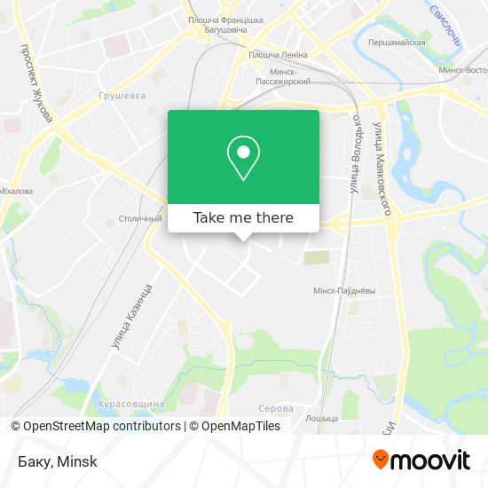 Баку map